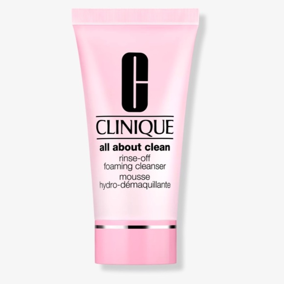 Clinique All About Clean Rinse Off Foaming Cleanser Full Size - Picture 1 of 4